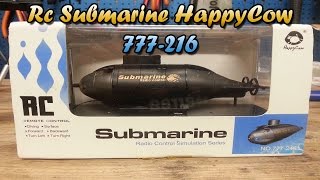 HappyCow 777216  Mini RC Submarine [upl. by Teraj]