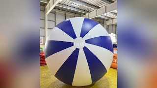 Customized Colorful Inflatable Large PVC Beach Ball for Adults and Children YampG Inflatable [upl. by Noivart]