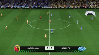 FC 25  LKE  🟡Jagiellonia vs 🔵Molde [upl. by Bonnice157]