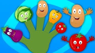 sayuran keluarga jari  puisi anakanak  Vegetables Family  Kids Channel Indonesia  Lagu Anak [upl. by Brina]