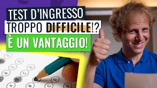 Il TEST DINGRESSO a MEDICINA è TROPPO DIFFICILE [upl. by Akienaj]