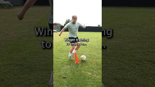 Wingers… Give this drill a go⚡️⚽️ football soccer footballdrills footballer [upl. by Profant951]