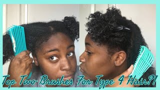 Felicia Leatherwood vs EZ Detangling Brush  Best Brushes For Type 4 Hair [upl. by Pain]