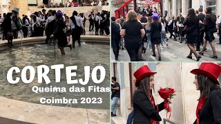 Cortejo Queima das Fitas coimbra viajar queimadasfitas portugal cortejoqueima [upl. by Asetal]