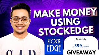 Make Money Using Stockedge App in Stock Market  How to use Stockedge Hindi [upl. by Devondra642]