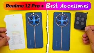 Realme 12 Pro Plus Screen Protector and Camera Lens Tempered Glass [upl. by Lednahc]