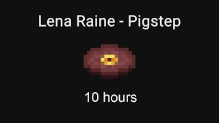 10 Hour Minecraft Music  Pigstep by Lena Raine [upl. by Uchida137]