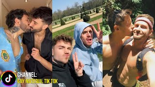 GAY COUPLE TIKTOKS COMPILATION 40  Cute Gay Love Couples 🥰🌈 [upl. by Eelir]