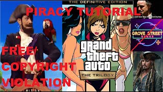 GTA TRILOGY DEFINITIVE PIRACY INSTALL TUTORIAL pt1 [upl. by Nahtanaj243]