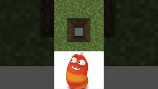 【Minecraft】oi oi oi red larva shorts minecraft [upl. by Essyle495]