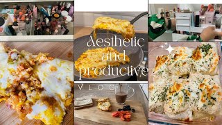 Cozy rainy day vlogMenemen recipeTurkish breakfastorganize makeup ideasLifestyle with Amnah [upl. by Nalyad970]