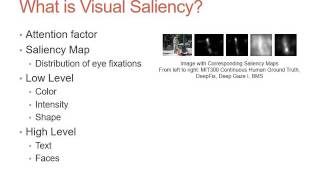 Survey and Improvement of Visual Saliency  Presentation [upl. by Sugirdor]