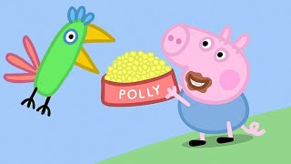 Kids TV and Stories  Pollys Holiday  Peppa Pig Full Episodes [upl. by Lezah]