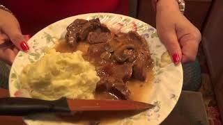 Lets CookPart 2 Finished Product Pressure Cooker Steak with Mushrooms [upl. by Ttehc]