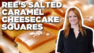 Ree Drummonds Salted Caramel Cheesecake Squares  The Pioneer Woman  Food Network [upl. by Aramat909]