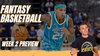 Fantasy Basketball 2425 Season Week 2 Preview [upl. by Meunier217]