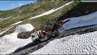 Spezial Transport 🇨🇭⛰️ mit dem LKW zum Titlis ⛰️🇨🇭 [upl. by Reginald118]