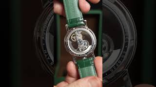 Green  Fowler Bridge Automatic  Earnshaw1805 EarnshawMoment Luxury Lifestyle watch shorts [upl. by Reiniar]