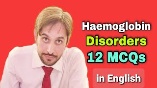 Haemoglobin Disorders MCQs  In English  12 MCQs  MLT MCQs [upl. by Nylatsirhc831]