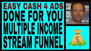 Easy Cash 4 Ads Review  DFY Multiple Income Stream Funnel  100 Tier 1 Leads affiliatemarketing [upl. by Ahseya]