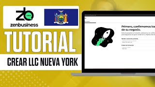 Cómo crear una LLC en Nueva York con ZenBusiness [upl. by Rasla]