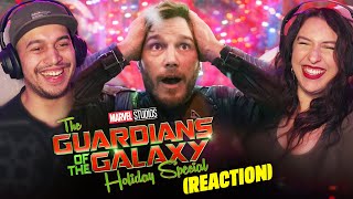 GUARDIANS OF THE GALAXY HOLIDAY SPECIAL REACTION AND DISCUSSION  Chris Pratt Zoe Saldaña [upl. by Aneg]