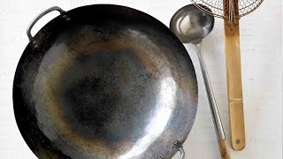 How to Season a Wok  Wok Maintenance at Home [upl. by Gnues]