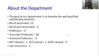 Introduction to Dept of Physics Vel Tech [upl. by Feodora]