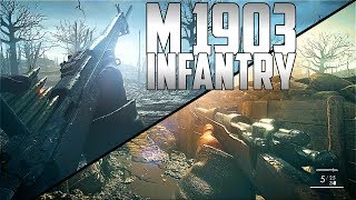 How To Play With The M1903 Infantry No MP  Battlefield 1 Springfield Infantry Rifle [upl. by Urian]