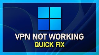 Windows 11  How to Fix VPN Not Working [upl. by Anelram]