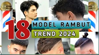 18 MODEL RAMBUT PRIA TERBAIK TERPOPULER 2023  Tetap Trend di 2024WARCUBontomanai8910 [upl. by Gearalt]