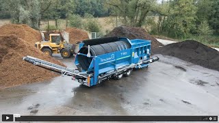 Terra Select T 60 Mobile Trommel Screen [upl. by Landmeier]