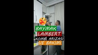 Baymak Lambert kombi arızası ve bakımı🥰baymak lambert [upl. by Hnid414]