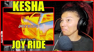 Kesha  Joyride  Lyric Video Reaction [upl. by Dnar]