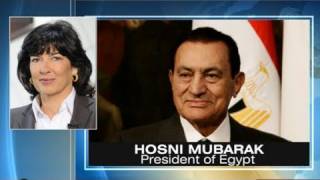 Exclusive Hosni Mubarak Remarks on Barack Obama US Christiane Amanpour Interviews 242011 [upl. by Vance]