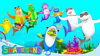 Baby Shark  The Sharksons  Songs for Kids  Nursery Rhymes amp Kids Songs [upl. by Linus]