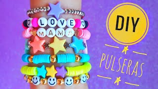 7 PULSERAS fáciles para regalar a tu mejor amiga mamá [upl. by Everick]