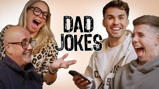 Dad Jokes  Try Not to Laugh Challenge Baggs Family Edition [upl. by Utimer]