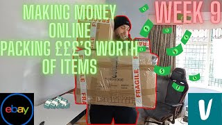 Online money making packing £100s worth of items [upl. by Lexine720]