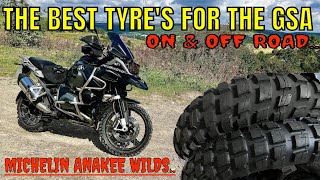 THE BEST TYRES FOR THE BMW GS Adventure  ON amp OFF ROAD [upl. by Hessney]