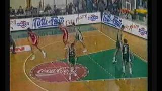 PAO vs Olympiakos 6567 Greek League 1995 [upl. by Zat]