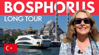 LONG BOSPHORUS CRUISE  Best Day Trip From Istanbul 🇹🇷 [upl. by Patterson]