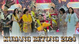 KUMANG GAWAI DAYAK BAHAGIAN BETONG  SARAWAK 2024 [upl. by Darryn]