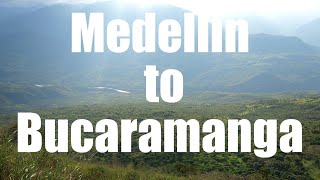 Medellin to Bucaramanga Colombia  4K UHD  Virtual Trip [upl. by Revned899]