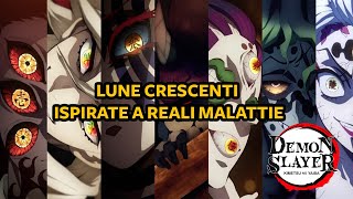 LUNE CRESCENTI ISPIRATE A MALATTIE REALI  DEMON SLAYER  teoria ITA [upl. by Eeraj]