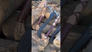 Vikings axes collection thewizcrafts vikingtool vikingweapon [upl. by Ahsemat]