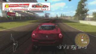 Ferrari Challenge PS3 DLC 599GTB Teaser [upl. by Yremogtnom]