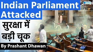 Indian Parliament Attacked with Tear Gas  Video Shocks the Nation [upl. by Isteb796]