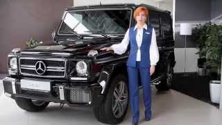 Обзор автомобиля MercedesBenz GКласс [upl. by Anerac]