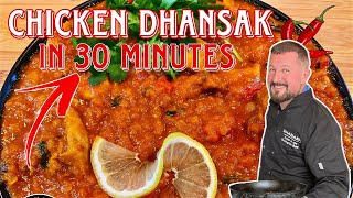 🌶🌶🌶 THIS IS A GAME CHANGER  Dhansak IN 30 MINUTES SERVES 4🍍🍍 [upl. by Roanna]